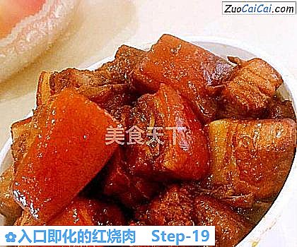 入口即化的红烧肉做法第十九步骤