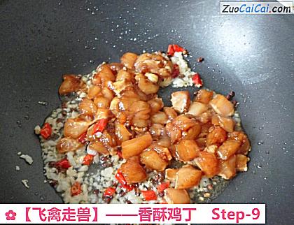香酥鸡丁做法第九步骤