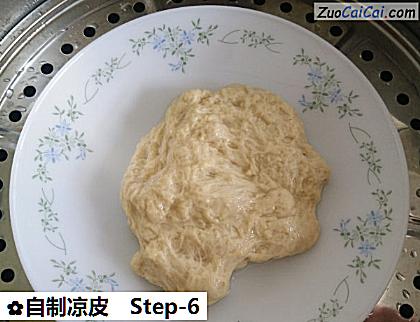 自制凉皮做法第六步骤