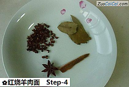 红烧羊肉面做法第四步骤