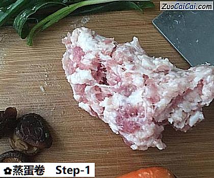 蒸蛋卷做法第一步骤