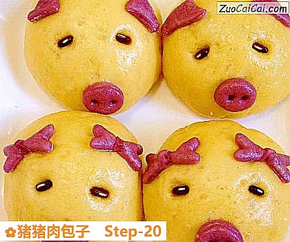 猪猪肉包子做法第二十步骤