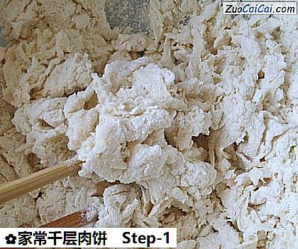 家常千层肉饼做法第一步骤