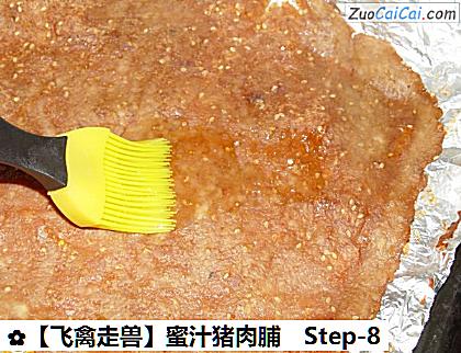 蜜汁猪肉脯做法第八步骤
