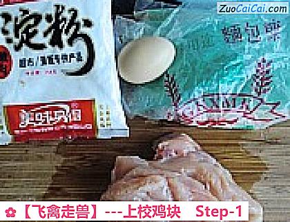 ［飞禽走兽］－上校鸡块做法第一步骤