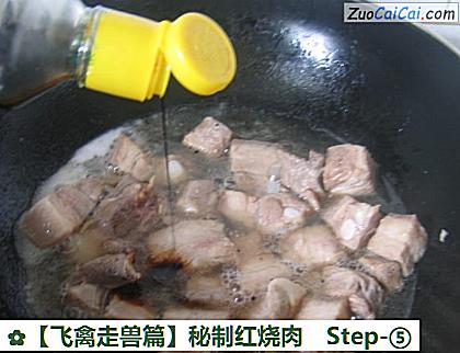 秘制红烧肉做法第五步骤