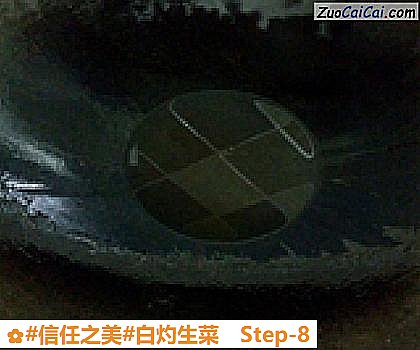 白灼生菜做法第八步骤