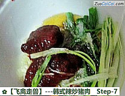 -韩式辣炒猪肉做法第七步骤