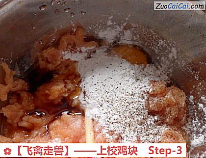 上校鸡块做法第三步骤