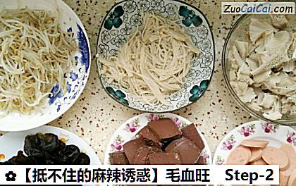 毛血旺做法第二步骤