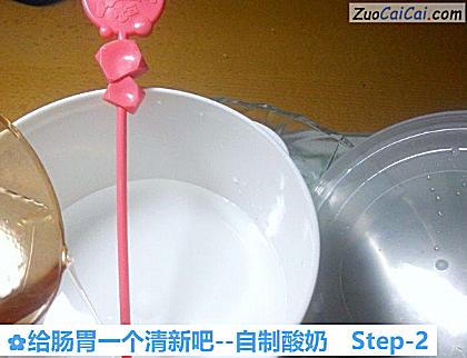 自制酸奶做法第二步骤