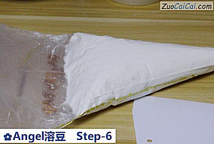 Angel溶豆做法第六步骤