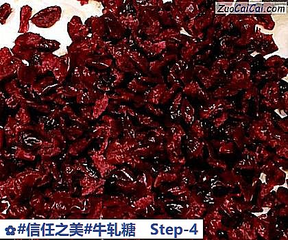 牛轧糖做法第四步骤