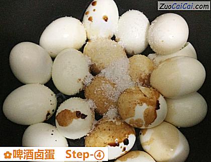 啤酒卤蛋做法第四步骤