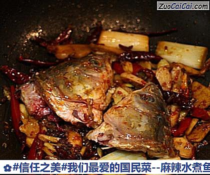 麻辣水煮鱼做法第十二步骤