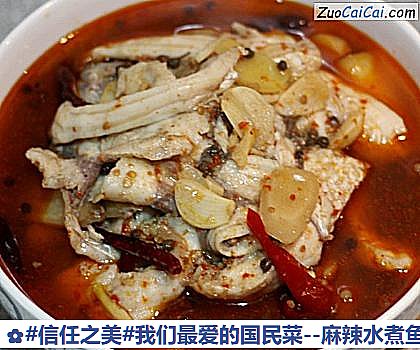 麻辣水煮鱼做法第十五步骤