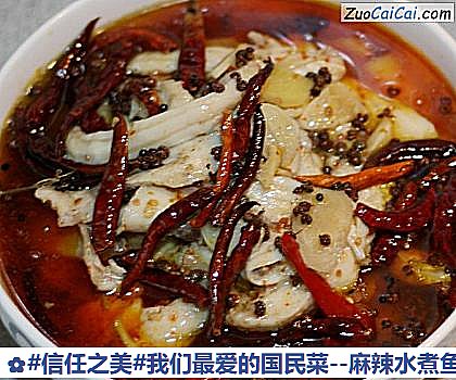 麻辣水煮鱼做法第十七步骤
