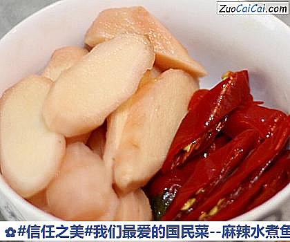 麻辣水煮鱼做法第五步骤