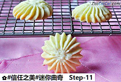 迷你曲奇做法第十一步骤
