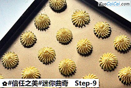 迷你曲奇做法第九步骤