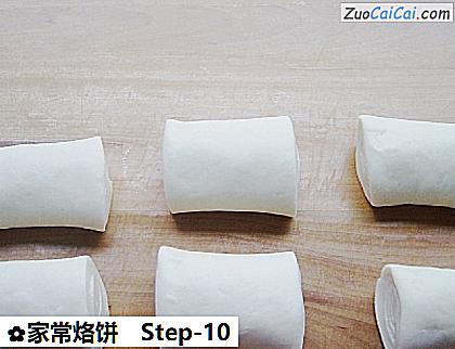 家常烙饼做法第十步骤