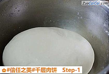 千层肉饼做法第一步骤