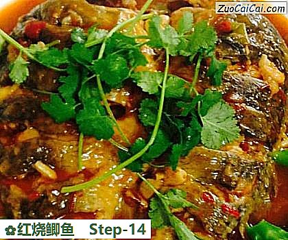 红烧鲫鱼成品图1