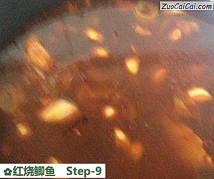 红烧鲫鱼做法第九步骤