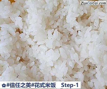 花式米饭做法第一步骤