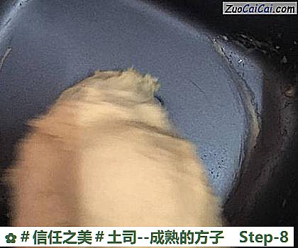 土司做法第八步骤