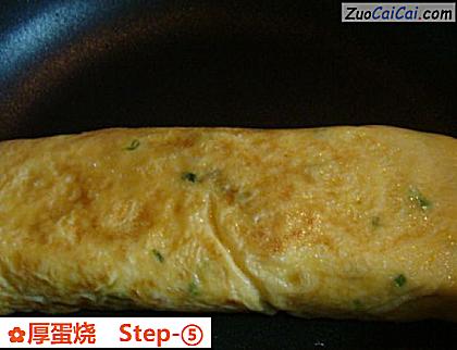 厚蛋烧做法第五步骤