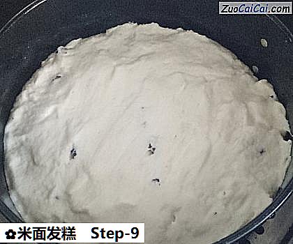 米面发糕做法第九步骤