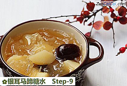 银耳马蹄糖水做法第九步骤