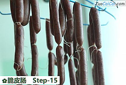 脆皮肠做法第十五步骤