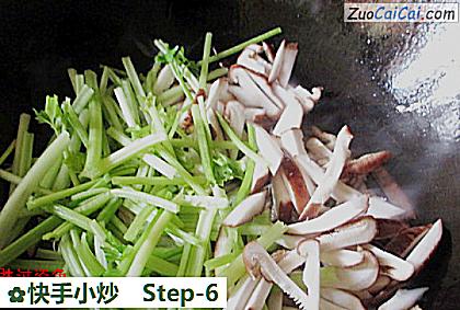 快手小炒做法第六步骤