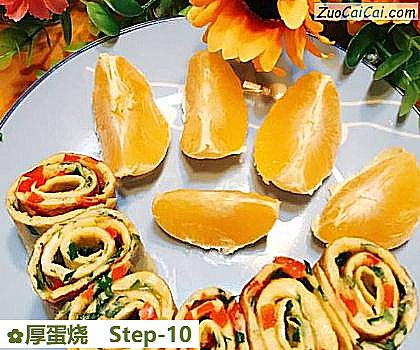 厚蛋烧做法第十步骤