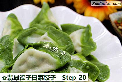 翡翠饺子白菜饺子做法第二十步骤