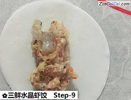 三鲜水晶虾饺做法第九步骤