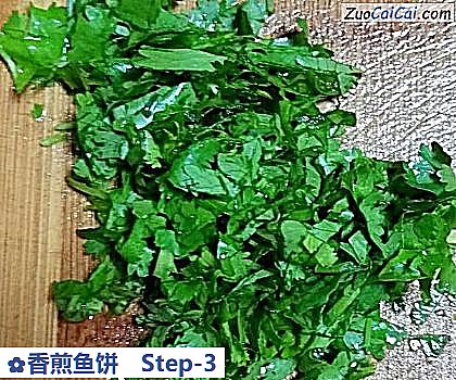香煎鱼饼做法第三步骤