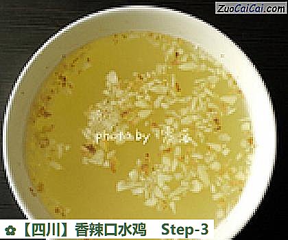香辣口水鸡做法第三步骤