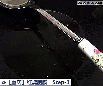 红烧肥肠做法第三步骤
