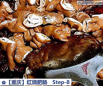 红烧肥肠做法第八步骤