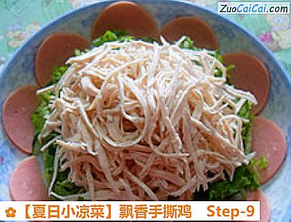 飘香手撕鸡做法第九步骤