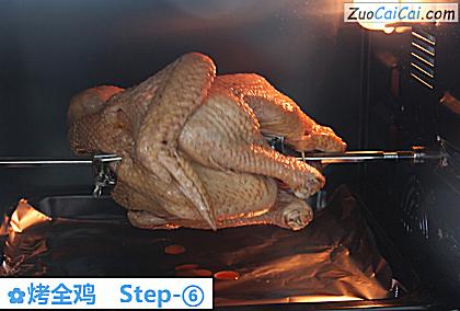 烤全鸡做法第六步骤