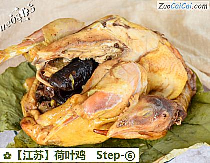 荷叶鸡做法第六步骤