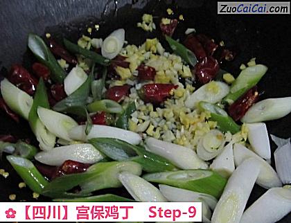 宫保鸡丁做法第九步骤