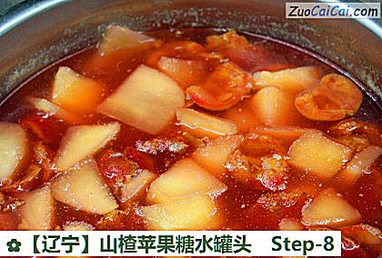 山楂苹果糖水罐头做法第八步骤
