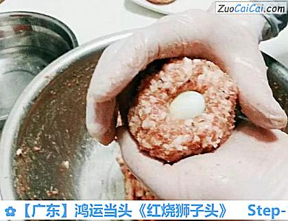 ［广东］鸿运当头《红烧狮子头》做法第十三步骤