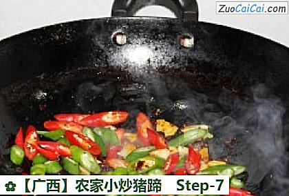 农家小炒猪蹄做法第七步骤