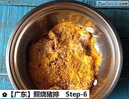 照烧猪排做法第六步骤